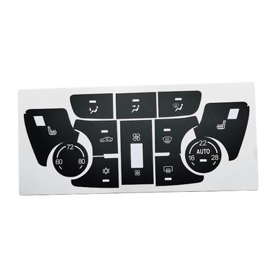 Наклейка на кнопку управления климатом HVAC для Buick Verano Encore 13 14 15