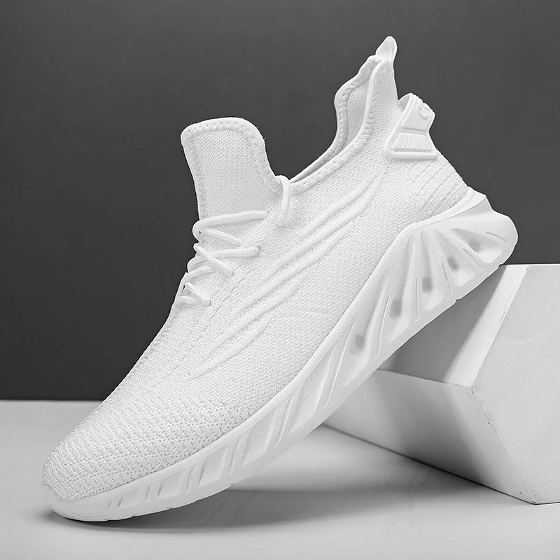 Fashion Summer Lightweight Men Running Sneakers Sport Shoes Classical Mesh Breathable Casual Shoes Fashion Tenis Anti Slip Sneakers