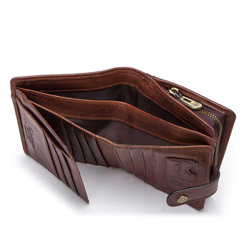 CONTACT'S Genuine Leather Wallet For Men