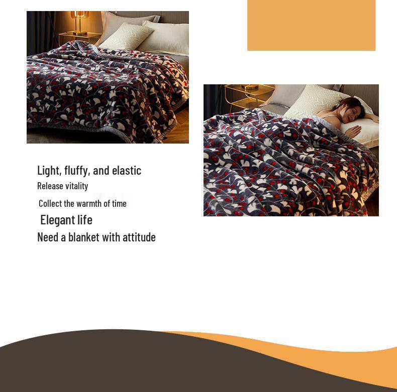 G5Z Зимнее Утолщенное Фланелевое Одеяло – Коралловое Теплое Односпальное Постельное Белье для Общежития