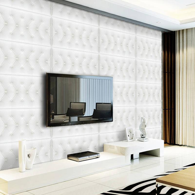 70*35 см обои изголовья 3D наклейки на стену самоклеящиеся фоновый декор против столкновений