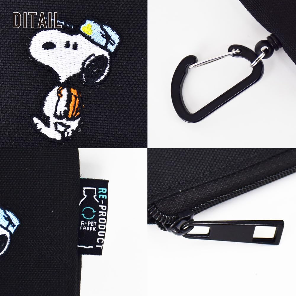 Key Key Commuter Pass Smart Cute Black [Marimo Craft] Case, Case, Reel, Case, Key, Car, Bicycle, Women's, Men's, Commuting, School, Travel, Adults,