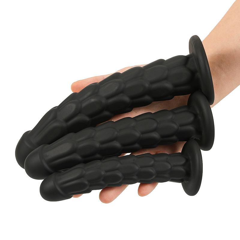 Fish Scale Strong Suction Cup Dildo Butt Plug Prostate Massager Anal Masturbation Sex Toy Dilator For Woman Men Couples Massager