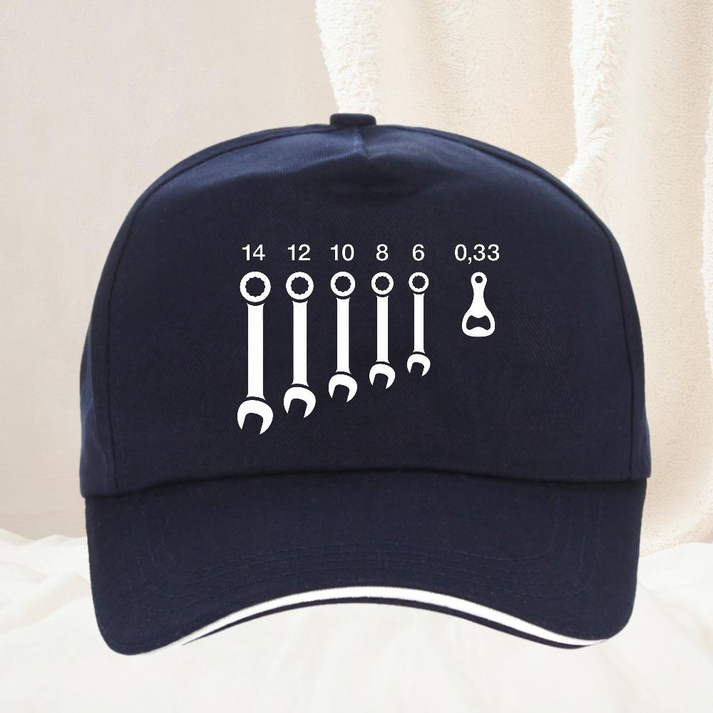 Wrench Wrenches Beer Bottle Opener Tools Baseball Cap Adjustable Unisex Sports Hats Beer Bottle Opene Dad tool Hat