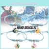 Stunning Lake Blue Demon Slayer Time Gem Bracelet Anime Character Design