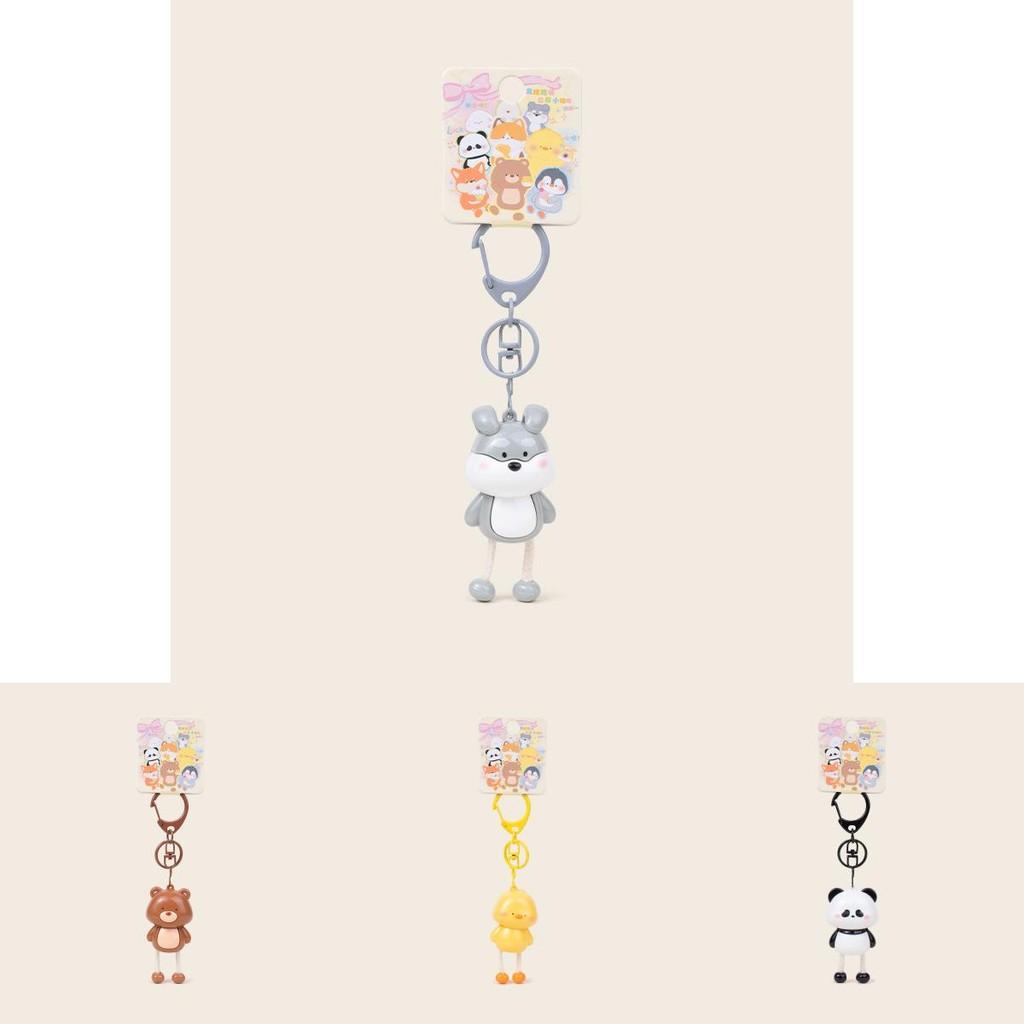 Брелок Животное Кошка Лягушка Панда Собака Медведь Животное для Милого Подарка и Декора