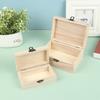 Wooden Multifunction Case With Lid Jewellery Storage Container Box Home Decor