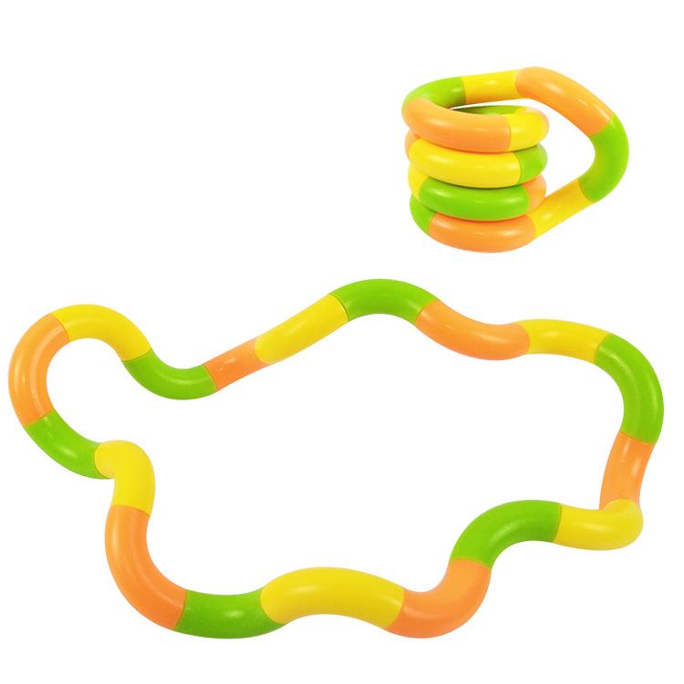 1/3/5 шт. Игрушка-головоломка Tangle, развивающая сенсорику и координацию рук и глаз, игрушка для снятия тревоги, пальчиковая игрушка для детей и взрослых, мелкая моторика