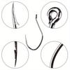10pcs/box Professional Octopus High Carbon Stainless Steel Fishing Hooks - Perfect for Freshwater & Saltwater Fishing
