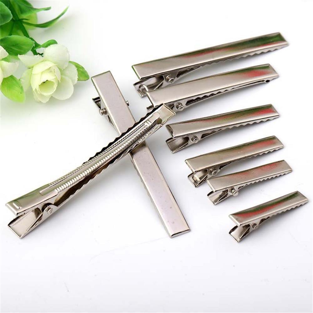 50Pcs Gift Hair accessories Metal Duckbill Clip Alligator Hair Clips Hairpin Crocodile Clamp