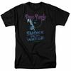 Футболка Deep Purple Smoke On The Water с лицензией, рок-н-ролл, черная