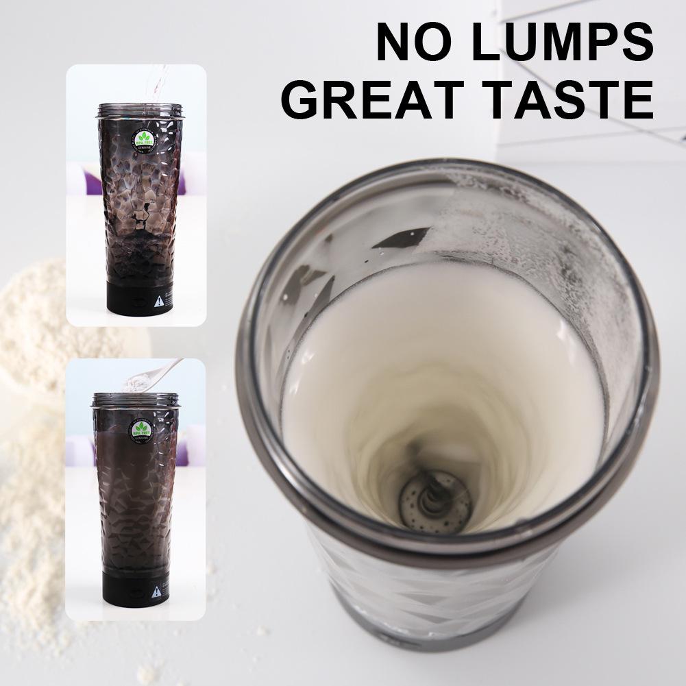 Автоматический магнитный шейкер для протеиновых порошков и кофе с возможностью нанесения логотипа на заказ