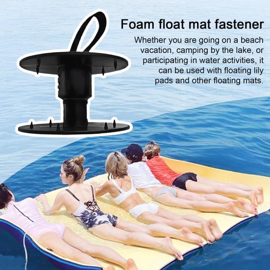 Floating Mat Tether Kit Floating Water Mat Grommet Kit Portable Safety Cord for Beach Kayaking Pool Water Swimming Lake Boating