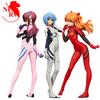 Аниме NEON GENESIS EVANGELION 13см Аянами Рей Аска Лэнгли Макинами Фигурка ПВХ Модель Кукла Настольное Украшение Коллекционные Игрушки