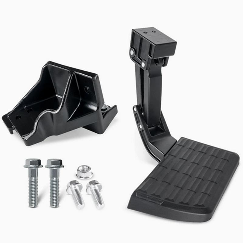 PT392-34231 Retractable Back Rear Bumper Foot Step T-Step BedStep Off Road Pedal Tailgate Ladder Pick-up Truck For Toyota Tundra