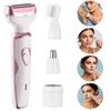 Электробритва 4 в 1 Портативный триммер для лица, носа, ног и подмышек Набор для удаления волос для безболезненного бритья