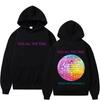 Kiss All The Time Disco Occasionally Graphic  Hoodies Men Women Fashion Oversized Sweatshirt Unisex Retro Long Sleeve Streetwear