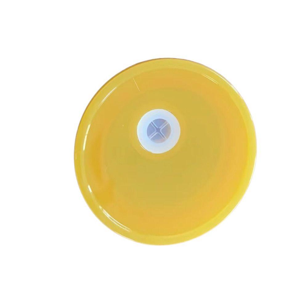 Durable 16 Oz Cup Cover Plastic Candy Color Glass Cup Lids Reusable Iced Coffee Cup Bowl Cover
