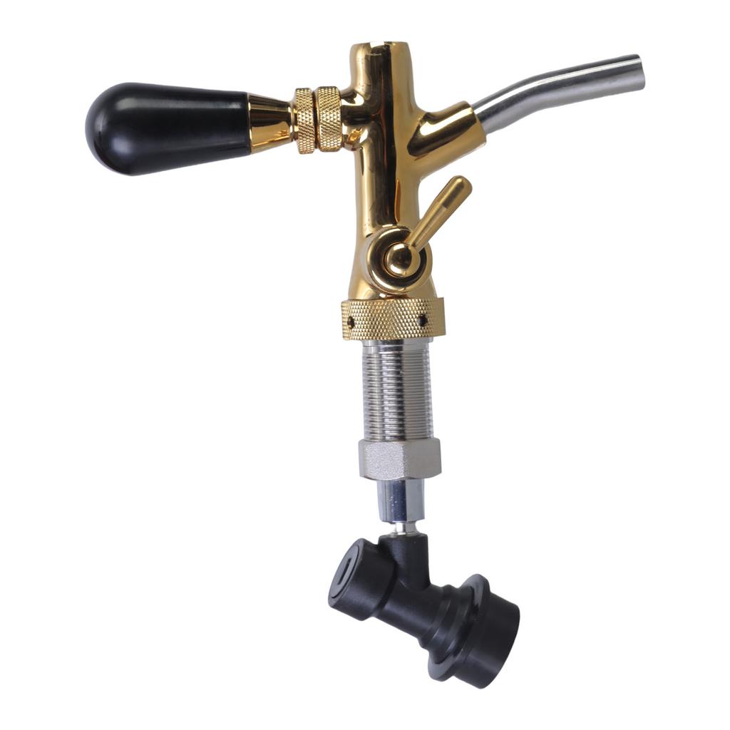 Соединительные элементы для пивоварения Пивные кеги Диспенсер для разливного пива Регулируемые переключатели управления потоками Текстура латуни для пива