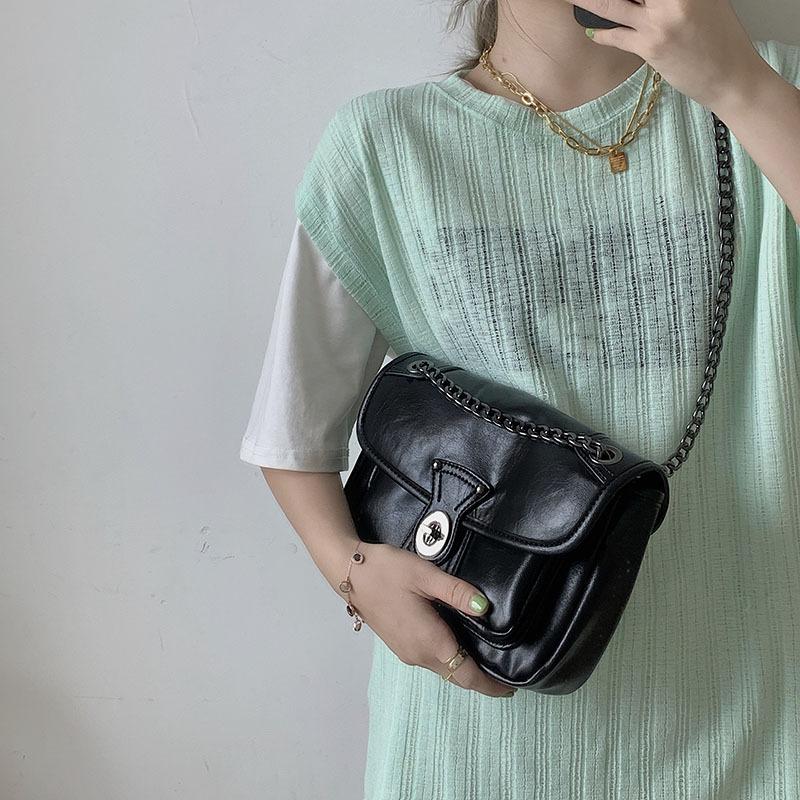 Модная цепочка Niche ретро дорожная сумка через плечо на одно плечо подмышку большой емкости квадратная сумка для женщин