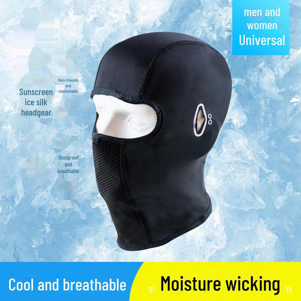 Чехол для мотоциклетного шлема Ice Silk для рыбалки и езды на открытом воздухе, с возможностью нанесения логотипа для использования весной и летом.