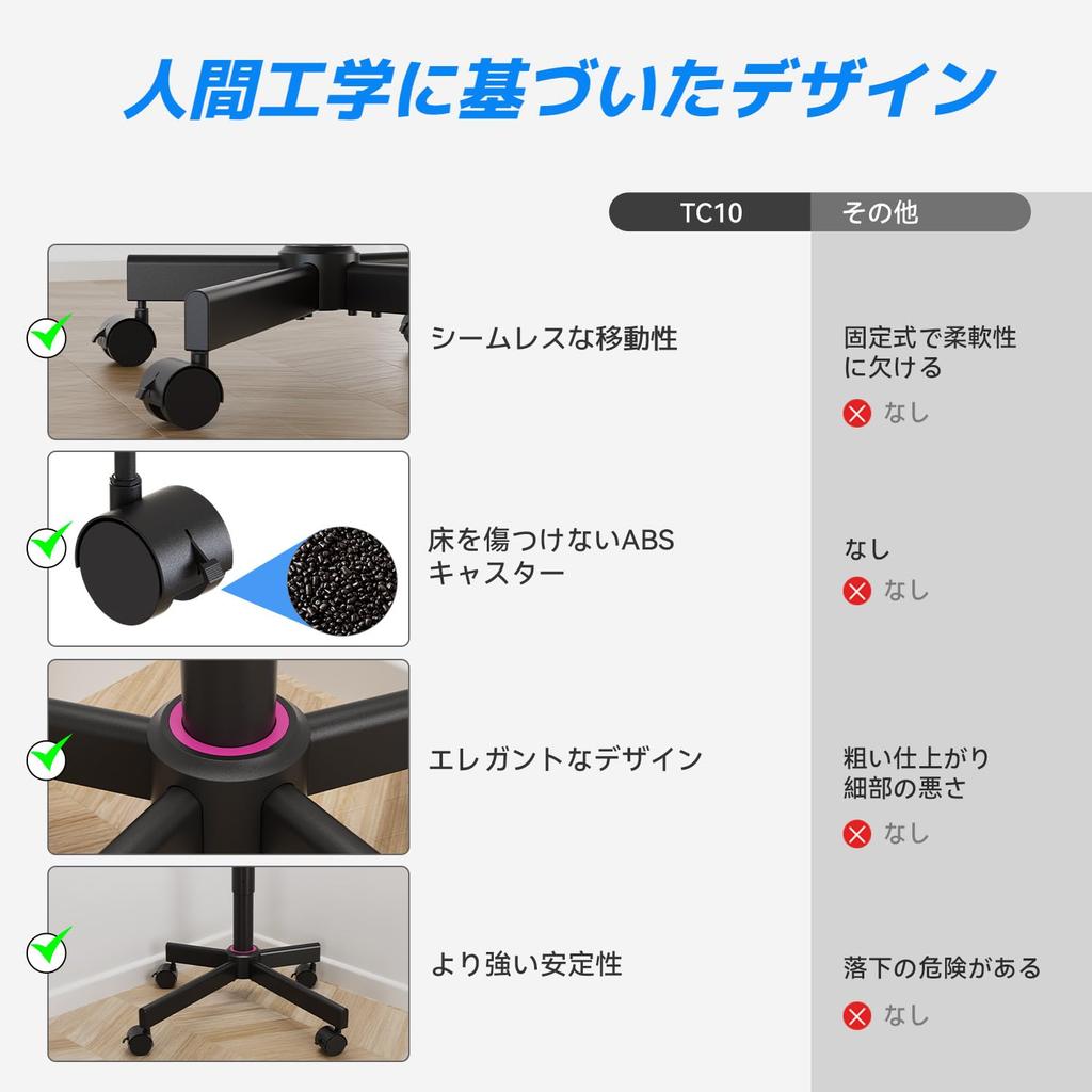 Телевизор NearHub TV Monitor TV с совместимым VESA совместимым с большой регулируемой полкой для кабеля, изготовленной из подставки для конференций черного цвета TC10,