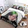 Billie Eilish Artistic Portrait Bedding Duvet Cover Set Duvet Cover Pillowcases  (1*Duvet Cover 2*Pillowcases, without duvet insert)