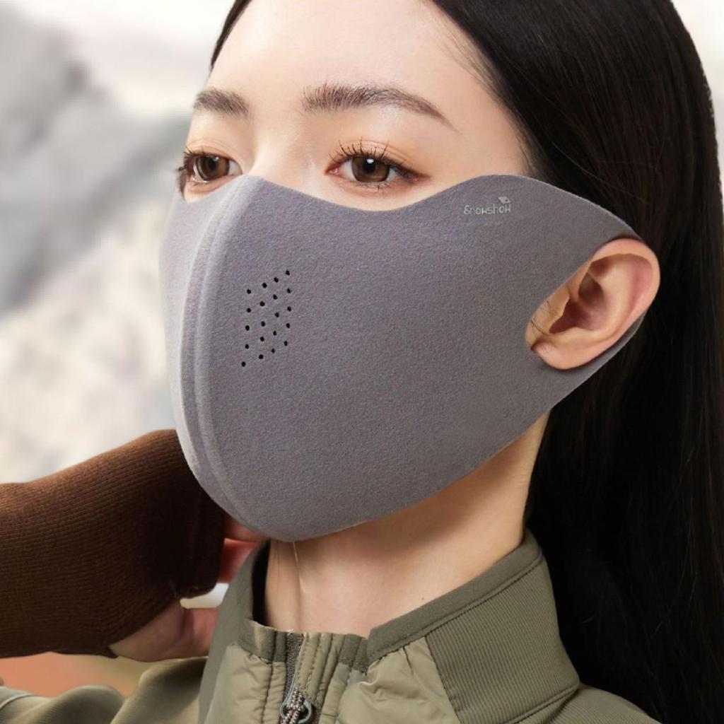 Exclusive Newcomer 3D Velvet Seamless Warm Mask with Windproof, Coldproof, and Antibacterial Eye Corner Protection