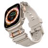 Спортивный ремешок из резины для Apple Watch Ultra 3 49 мм Серии 11 10 46 мм Силиконовый металлический браслет для iWatch 9 8 7 6 SE 44 мм 45 мм Ремешок
