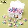 50pcs 6-in-1 Laundry Beads Long-lasting Fragrance Laundry Detergent Concentrated Laundry Detergent Beads Home Softener Gel