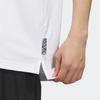 Adidas Wuji Series Premium Polo Shirt With Solid Color Logo, Casual Sports Short Sleeve Men Tops White IA8110