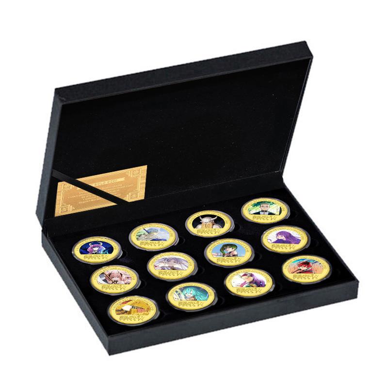 Commemorative coins, metal coins, anime merchandise gifts