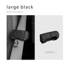 For Tesla Model 3/Y/3 Highland 2024 Seatbelt Buckle Protective Cover Silicone Collision Avoidance Red Black Car Safety Belt Clip qa2