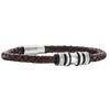 Men's Bracelet Police PJ25488BLC.02A Leather 19 Cm