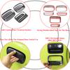Car Side Door Rear Tail Door Handle Bowl Decoration Cover for Suzuki Jimny JB64 JB74 2023 Exterior