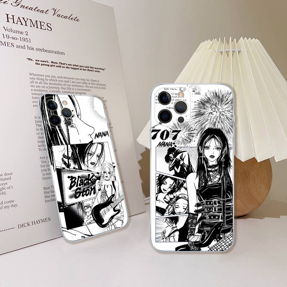 Чехол для телефона с комиксами Осаки Нана для iPhone 17 16 15 14 11 12 13 Mini Pro XS Max Plus Funda Shell