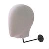 Wig Head Holder Mannequin Stand Wall Mount for Hats Cap Home Display Rack Headdress
