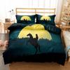 Gunfire Cowboy West Bedding Set Single Twin Double Queen King Cal King Size Bed Linen Set
