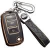 SANRILY Smart Key Case, Key Cover, Key Protection, Key Holder, For Volkswagen, Golf, Polo,