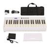 Folding Piano Keyboard 88 Key HiFi Stereo Plug and Play Electric Folding Piano 100‑240V White UK