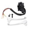 Twist Throttle Housing Switch Brake Levers Start Kill Switch Twist Grip Set for PW50 PY50 PEEWEE 50 Dirt Bike