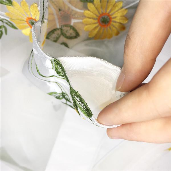 1 шт., подъемная занавеска в Риме, экран с вышивкой, честность, занавеска с бабочкой, романтическая домашняя занавеска на липучке