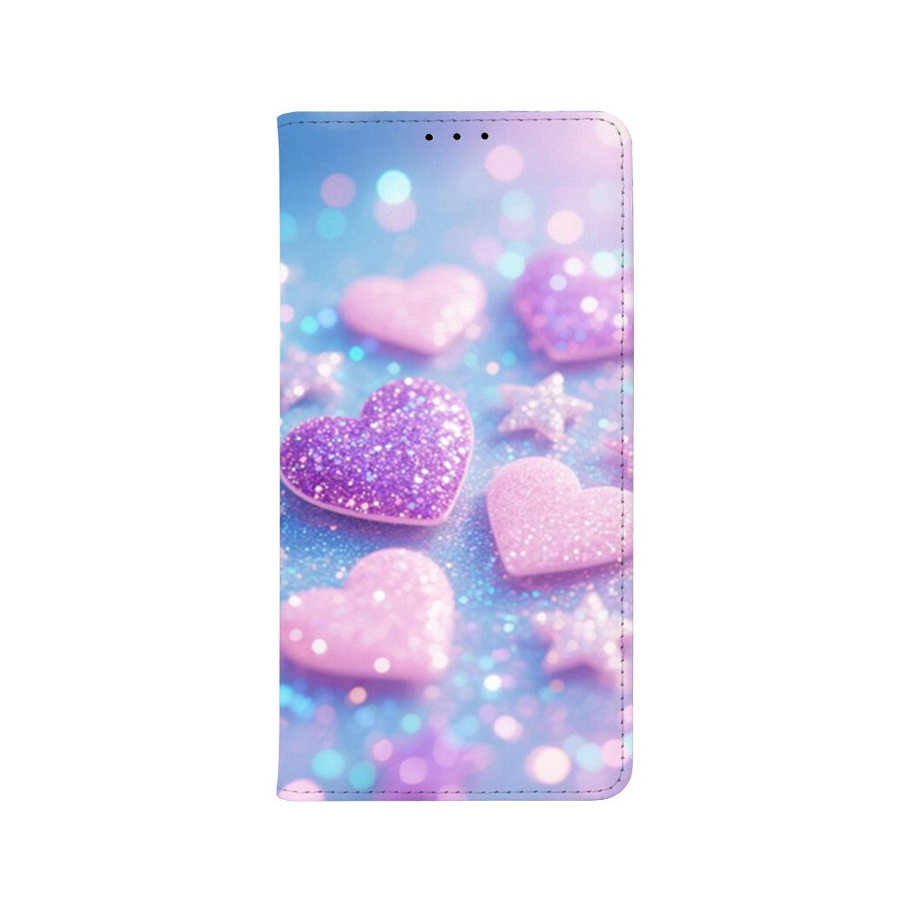 Painted Flip Phone Case for TCL 605/50XE with Card Slot - Protective Shell