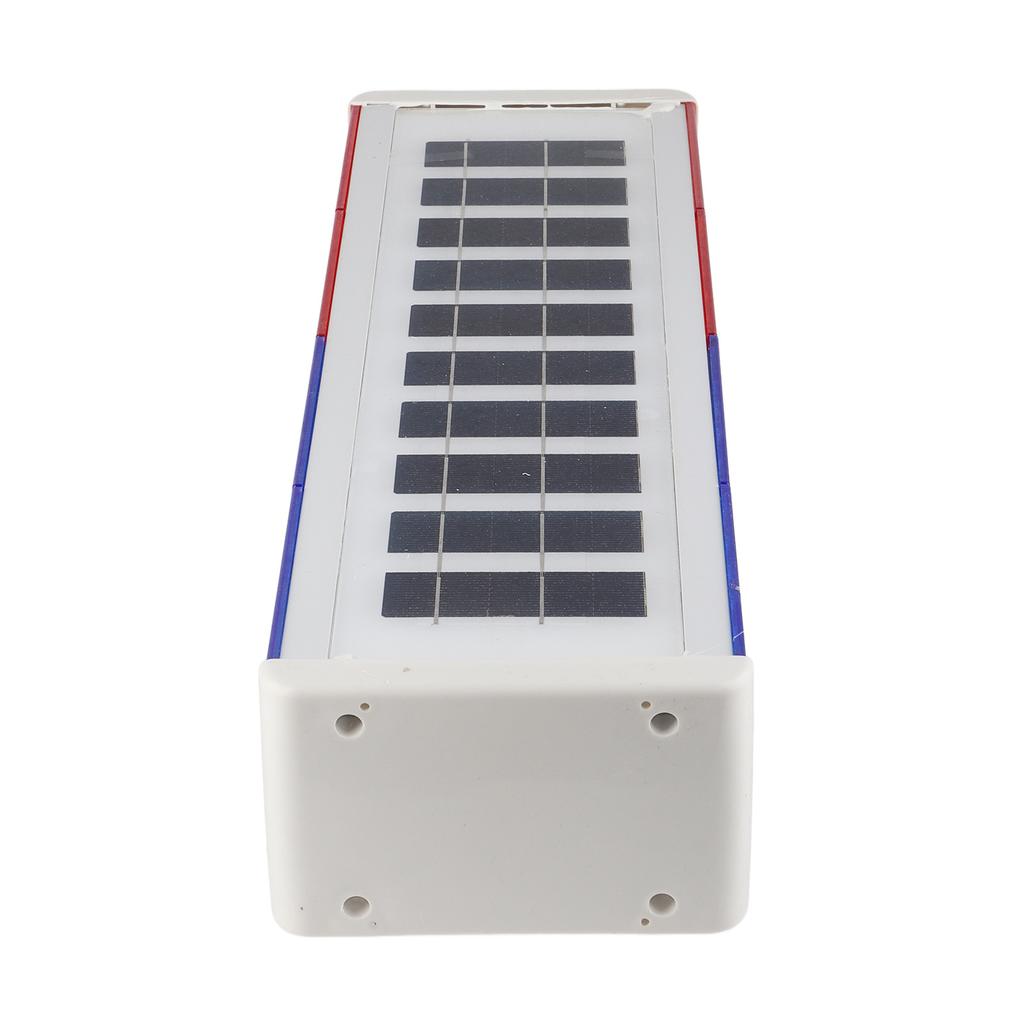 Солнечный дорожный предупреждающий свет, дорожный строительный сигнальный фонарь, красный, синий светодиодный стробоскоп для дорожного движения