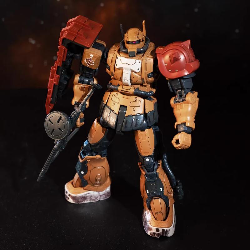 HG 1/144 MS-06F Zaku II Тип F Solari RFV 254 Requiem For Vengeance Сборная модель Gunpla Фигурка Аниме Меха Игрушка Подарок