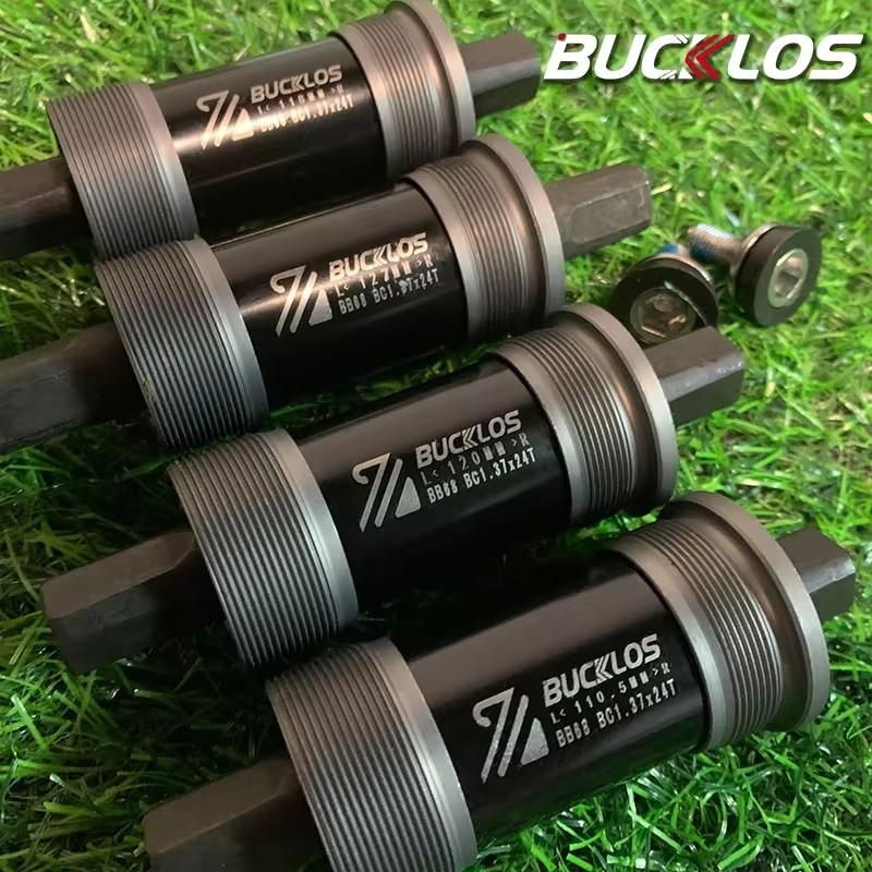 BUCKLOS Каретка для MTB Герметичный подшипник Дорожный Велосипед BB Для квадратного шатуна 68MM 80MM 90MM 100MM 110MM 120MM Велосипедные запчасти