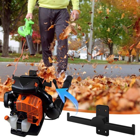 Рюкзак для воздуходувки, опрыскивателя, настенное крепление, вешалка для листвы, для гаража, настенный набор для привидения