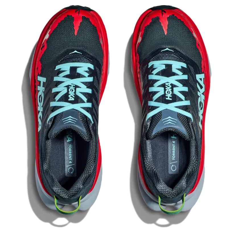 HOKA Torrent 4 Stormy Skies Cerise Men Sneakers Blue 1155115-SSC