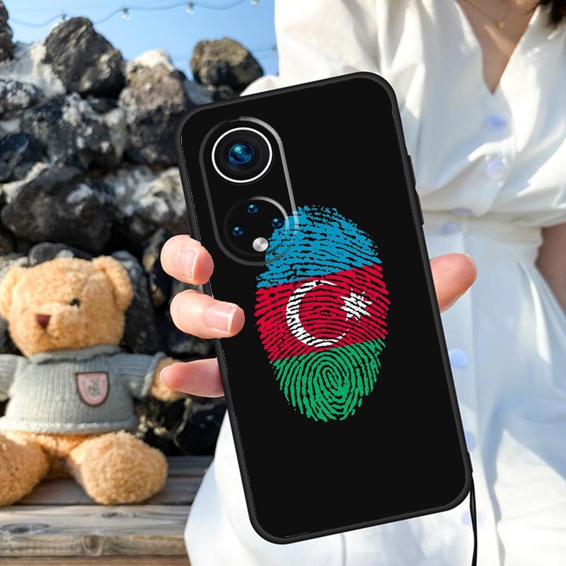 Azerbaijan Flag Phone Case For Honor 90 Lite 50 70 Magic 5 6 Pro X6 X7 X8 X9 X6a X7a X8a X9a X9b X8b Cover