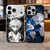 K-Киллуа Золдик H-Охотник х Охотник Чехол для телефона iPhone 17, 16,15,14,13,12,11 Plus,Pro Max, Цветной Серебристый Чехол Funda